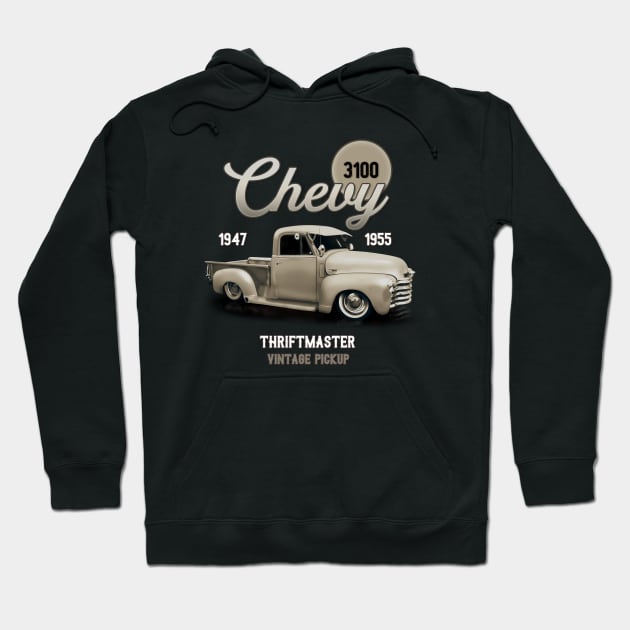 Chevy 3100 Hoodie by hardtbonez